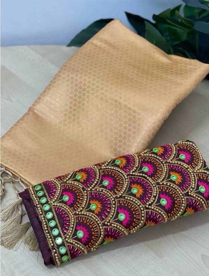  LC 106 By Laabh Jacquard Kubera pattu Silk Designer Sarees Wholesale Online